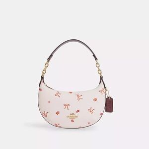 Coach Mini Payton With Bow Print Shoulder Bag